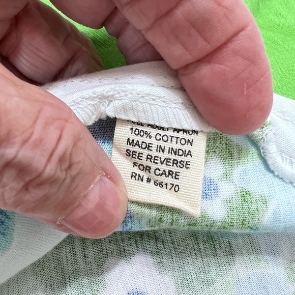 Anthropologie Full Size Floral tie neck and waist Apron. One size - Picture 5 of 6